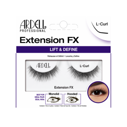Ardell Extension Ciglia FX L-Curl - Occhi incappucciati
