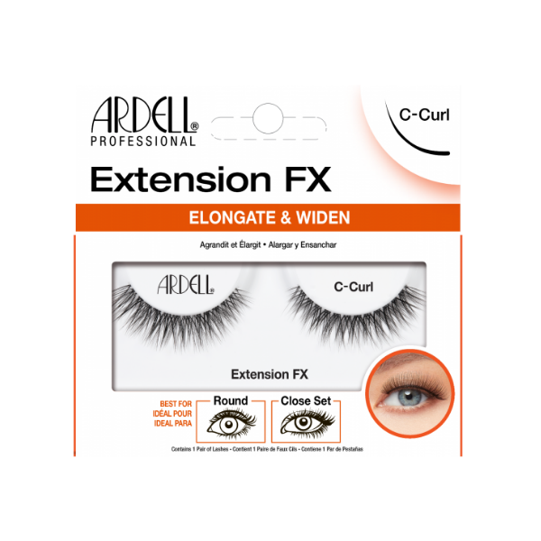 Ardell Extension Ciglia FX C-Curl - Occhi vicini e tondi