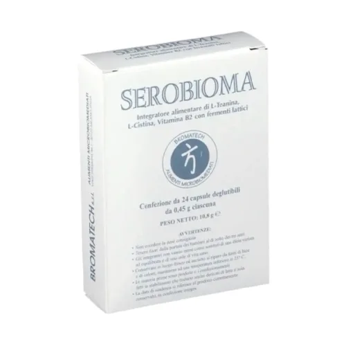 Bromatech - Serobioma integratore gastro intestinale 24 capsule