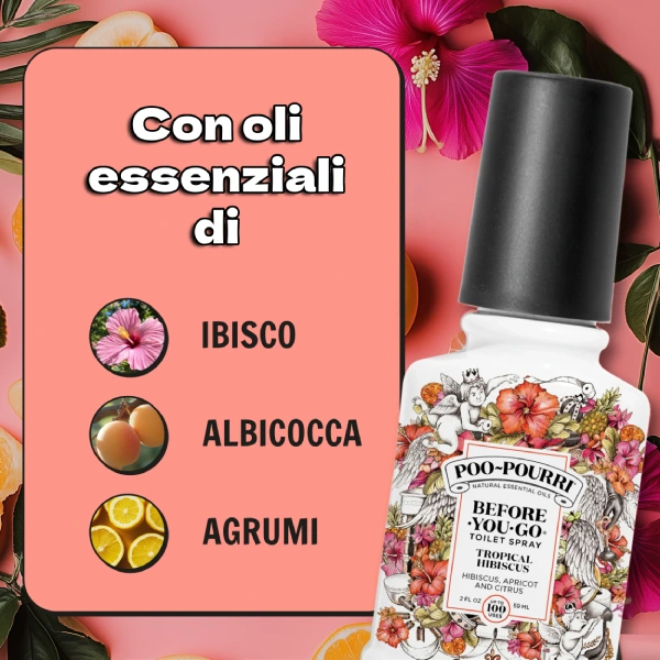 Poo-Pourri Tropical Hibiscus 59ml - immagine 2