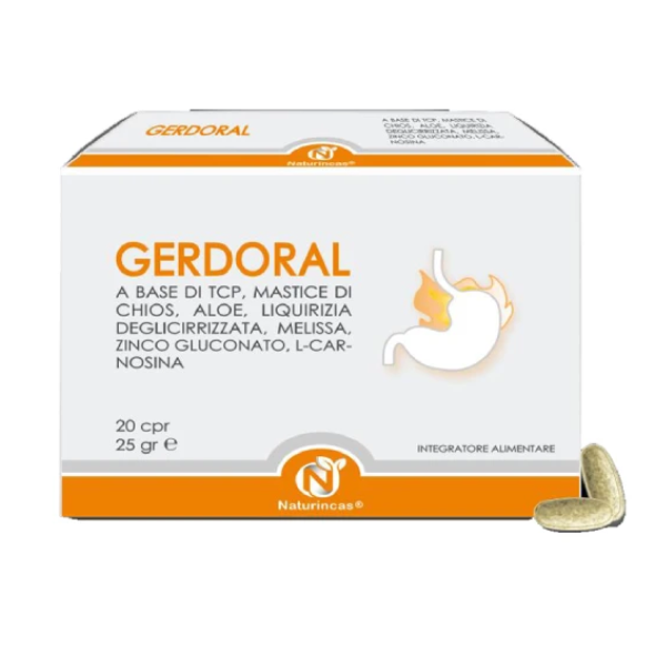Naturincas – Gerdoral Integratore per Acidità e Digestione